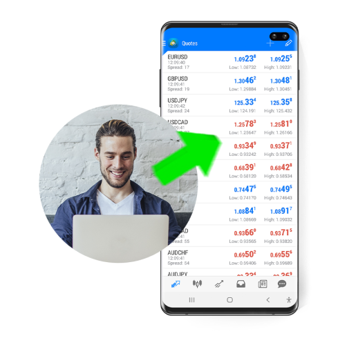 download metatrader 4 on android smartphone and open account