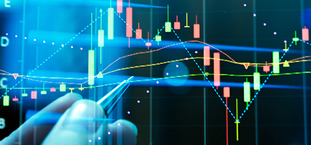 a candlestick graph depicting what is equity online