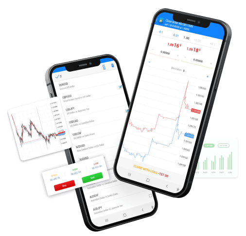 Android forex trading app with trader-pmam-vps feature.