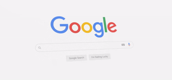 The alphabet with a Google search bar, underlining Google's role in information and technology.