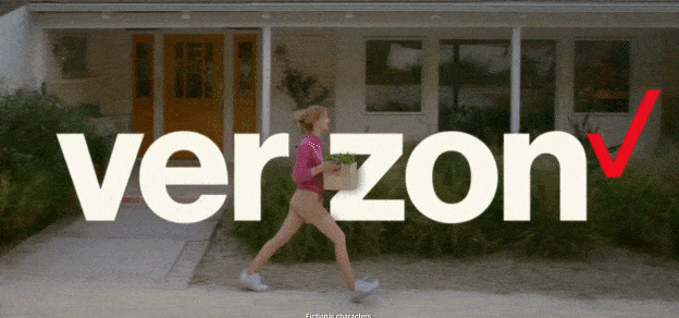 A buyer advancing forward, symbolizing the progress and commitment of Verizon.