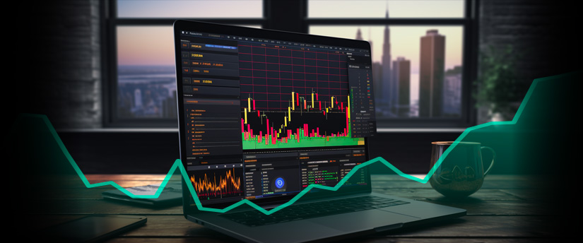 A monitor displaying real-time CFDs data, providing insights for traders and investors.