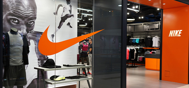 Nike store in Singapore: A modern retail space showcasing Nike's latest products and designs, located in the vibrant city of Singapore.