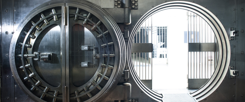 JPMorgan Vault Bank: A secure facility for storing valuable assets.