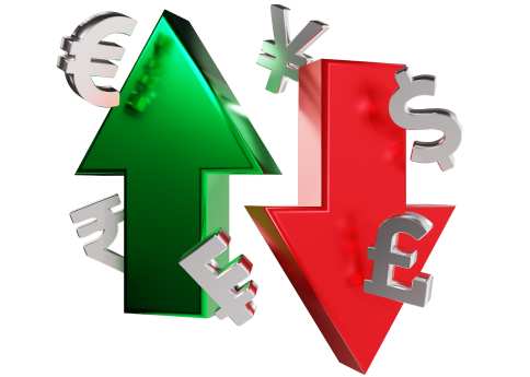 Forex trading tips displayed on a digital screen with graphs and currency symbols, emphasizing market strategies.