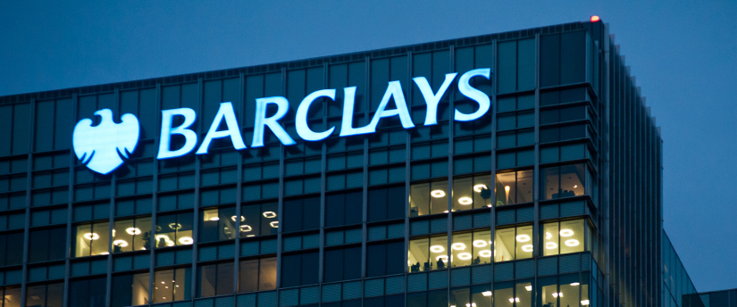 Barclays Logo Adorning a Towering Building: A Symbol of Financial Excellence and Global Presence.