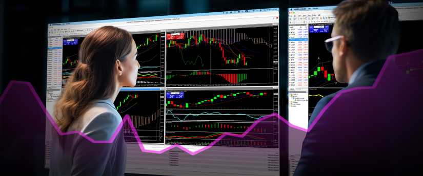 Los operadores de Forex analizan las tendencias y los datos del mercado para tomar decisiones con conocimiento de causa.