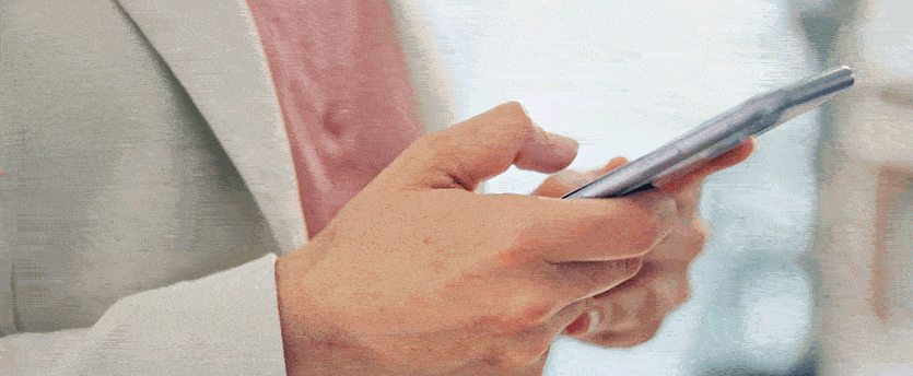 A Vodafone mobile phone with a sleek design and advanced features