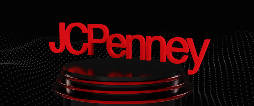 JCPenney Logo on Black Background: Iconic Retail Brand.
