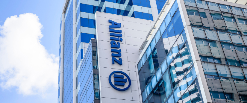Zurich Insurance Group acquires UKAM from the UK, with the Allianz building in the background.