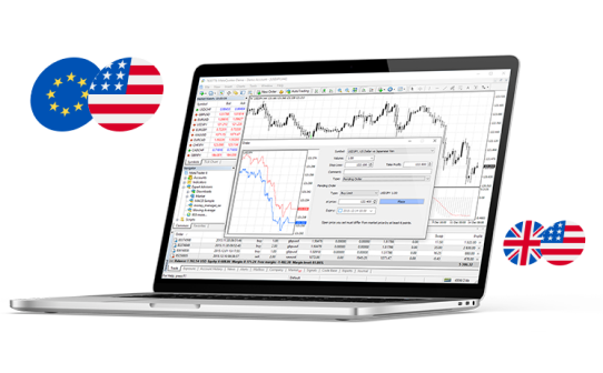 MT4 software de comercio de divisas en una plataforma informática Windows - Metatrader4