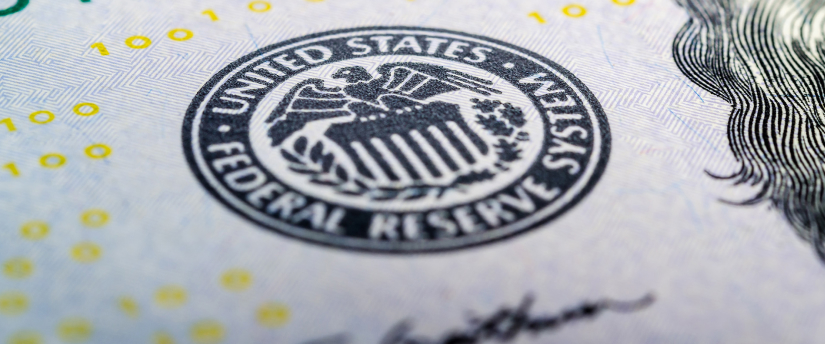 Visual representation of the U.S. Federal Reserve, the nation's central bank, impacting interest rates and financial markets.