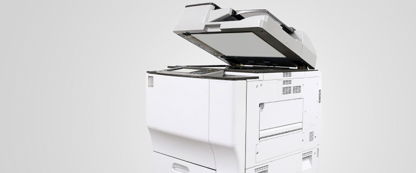 A Xerox printer showcasing advanced printing technology, with a sleek design and a digital interface, representing innovation in office equipment.