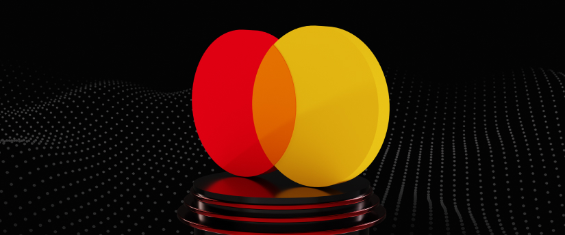 A striking logo featuring red and yellow colors set against a bold black backdrop.