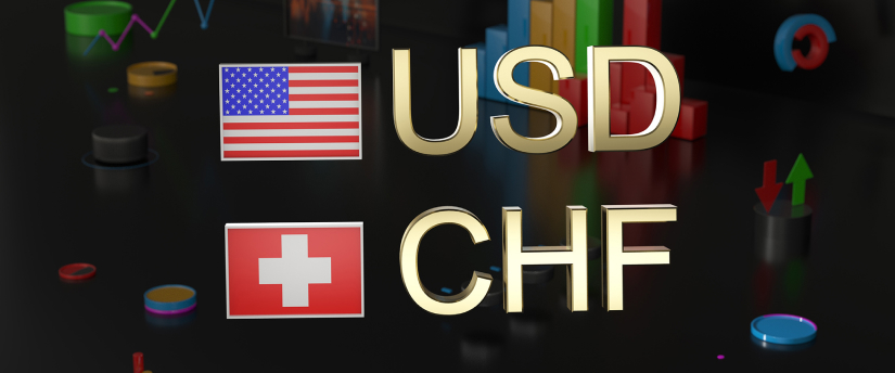 Graph illustrating the USD/CHF forex trading strategy, featuring key indicators and market trends for traders.