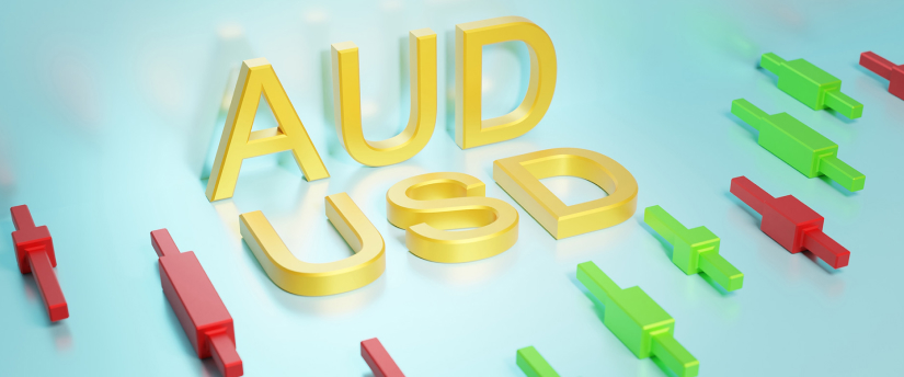 Graphique montrant les prévisions du taux de change du dollar australien par rapport au dollar américain pour l’année à venir.
