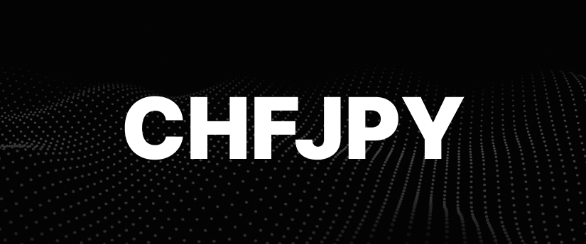 The word "chfjpy" displayed prominently on a solid black background.
