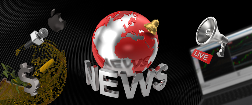 News logo featuring a globe and various related items, symbolizing global news coverage and information dissemination.