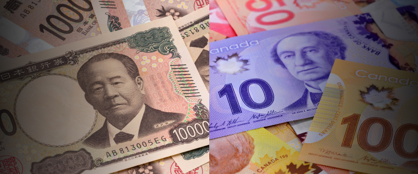 A stack of Canadian currency notes featuring the words "Canada" and "Canadian" prominently displayed.